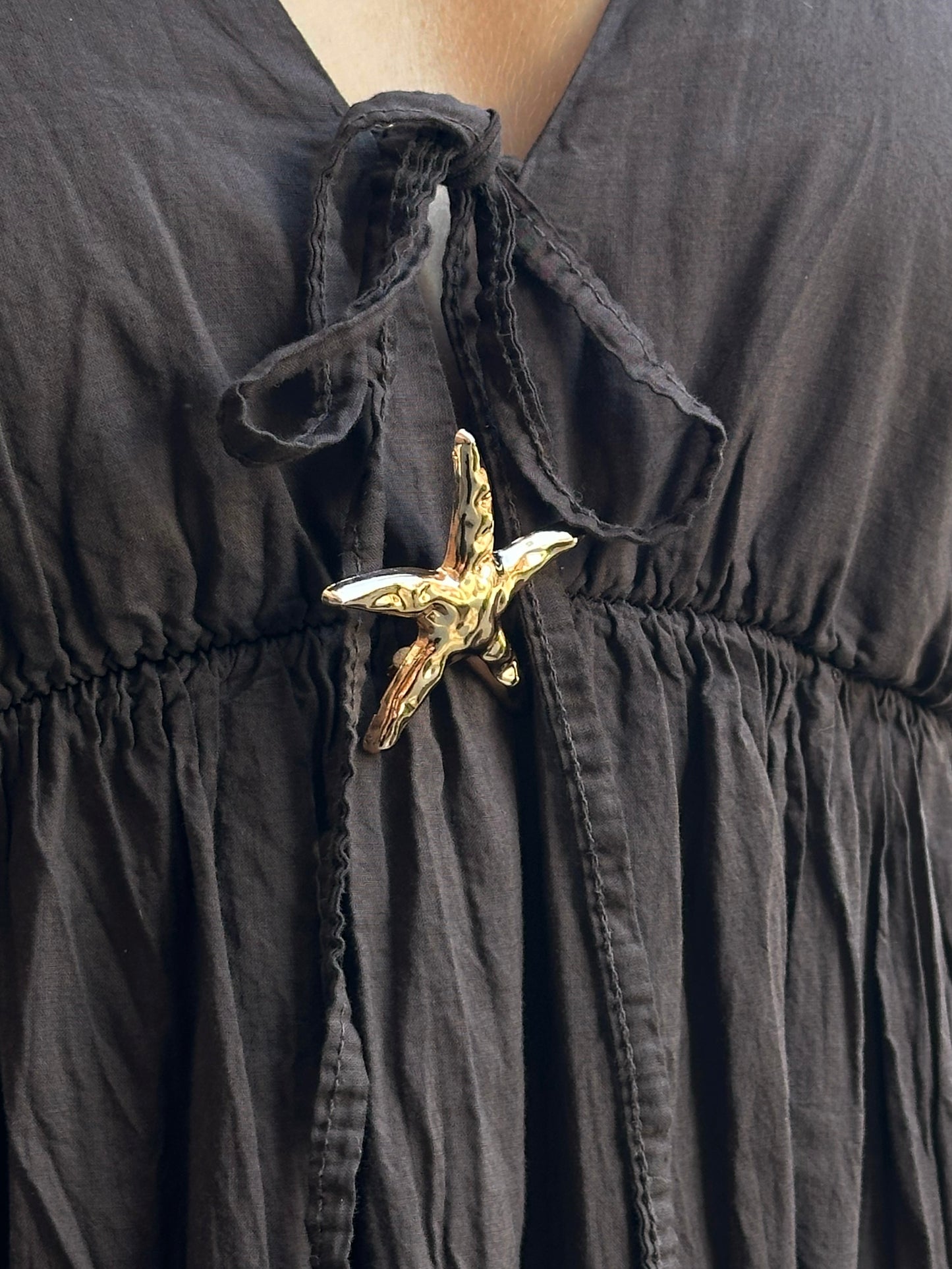 Sunset dress choco