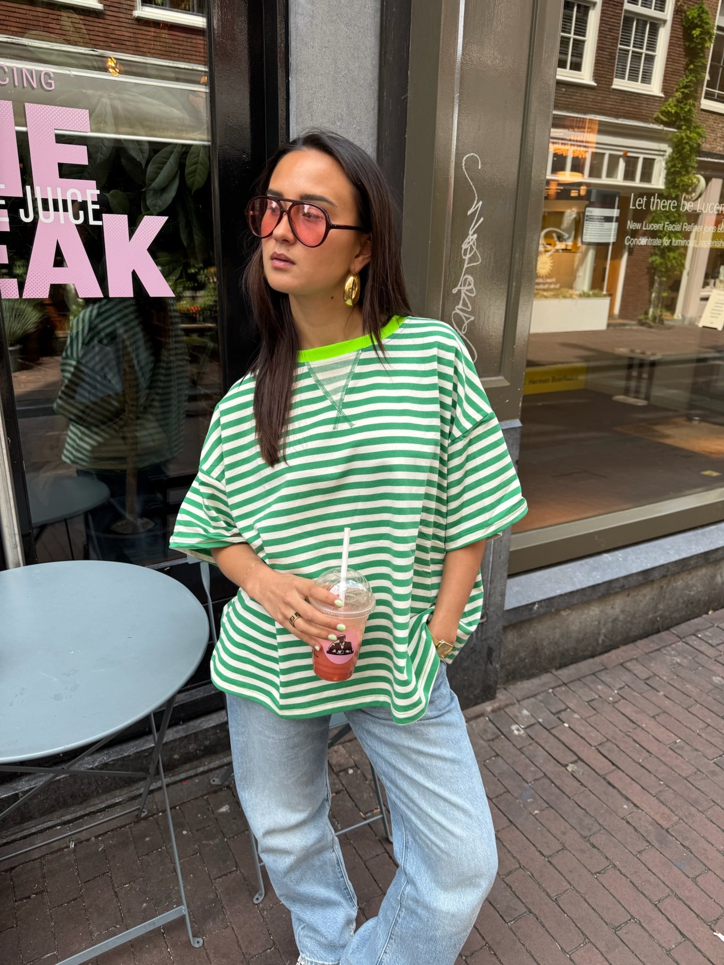 Novi shirt groen