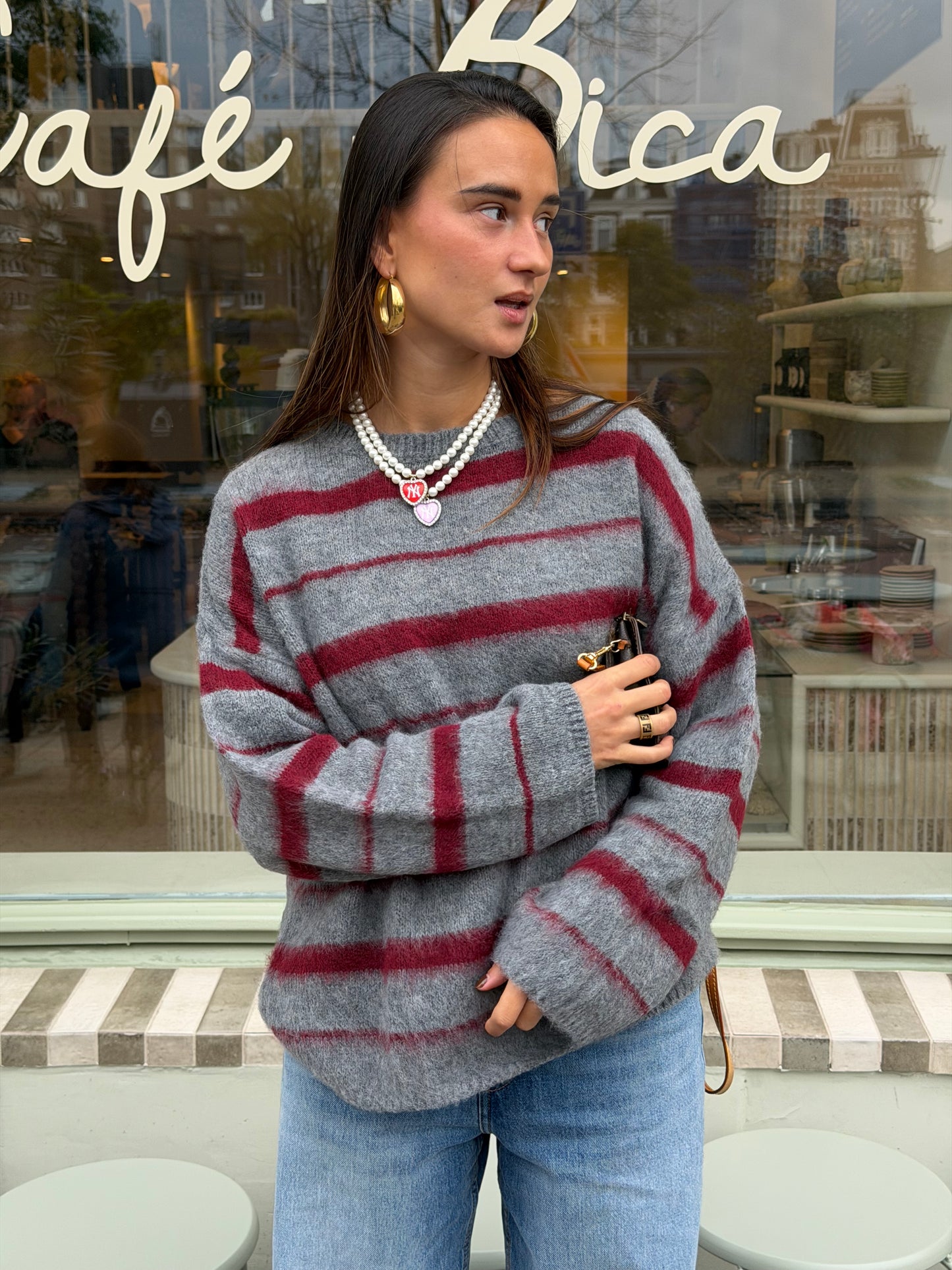 Emily knit grey - pre order