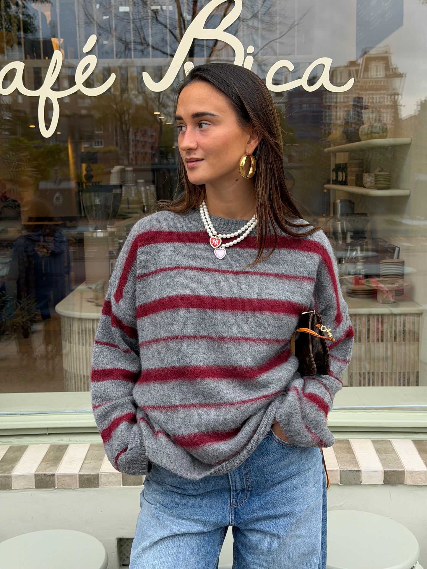 Emily knit grey - pre order