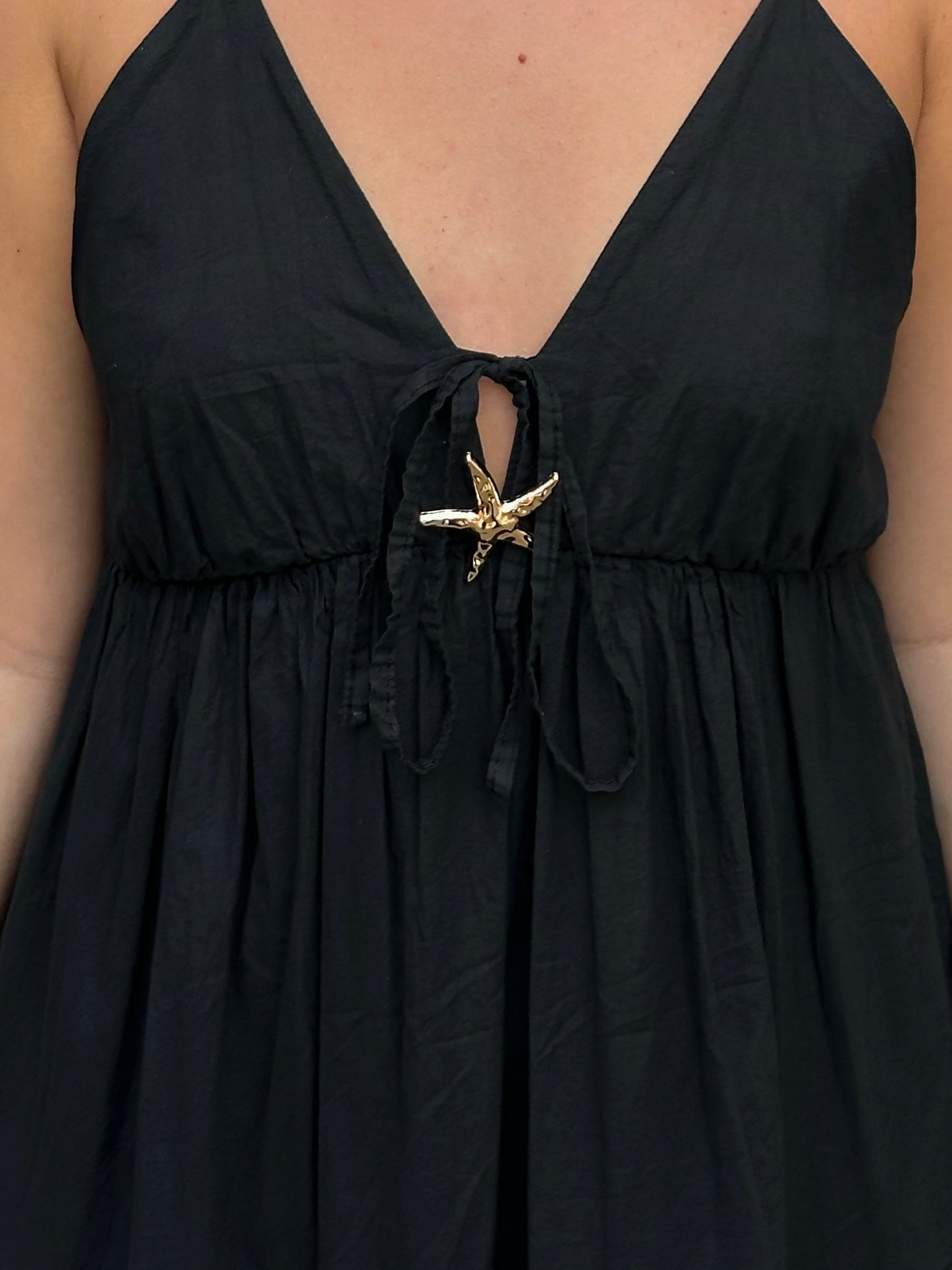 Sunset dress zwart