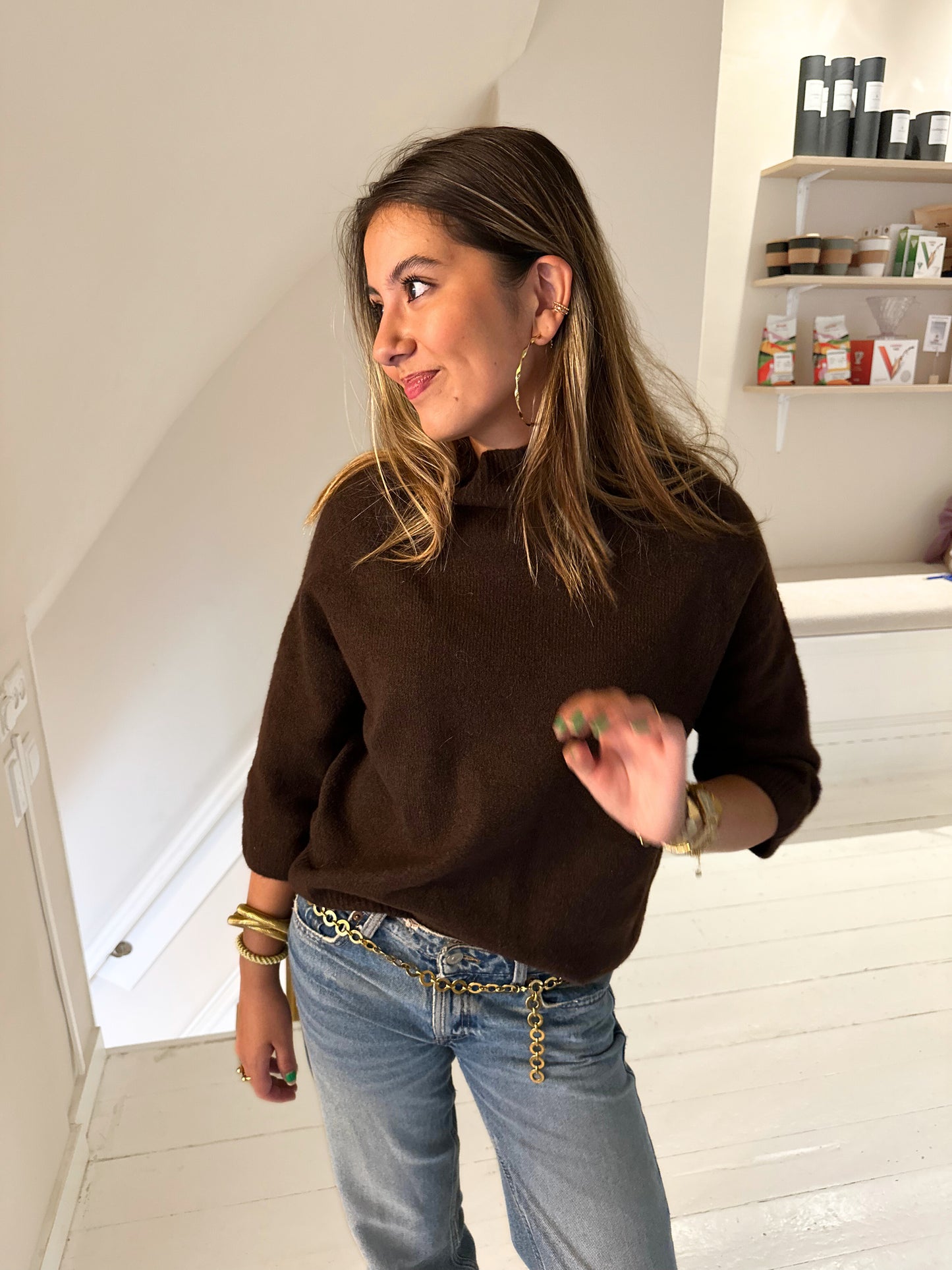 Jules knit cacao