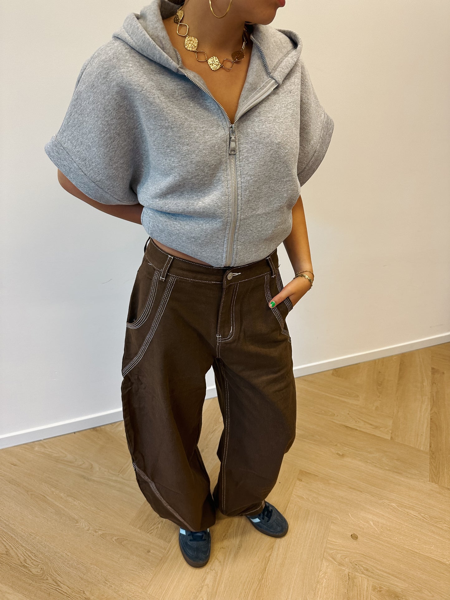 The balloon jeans brown
