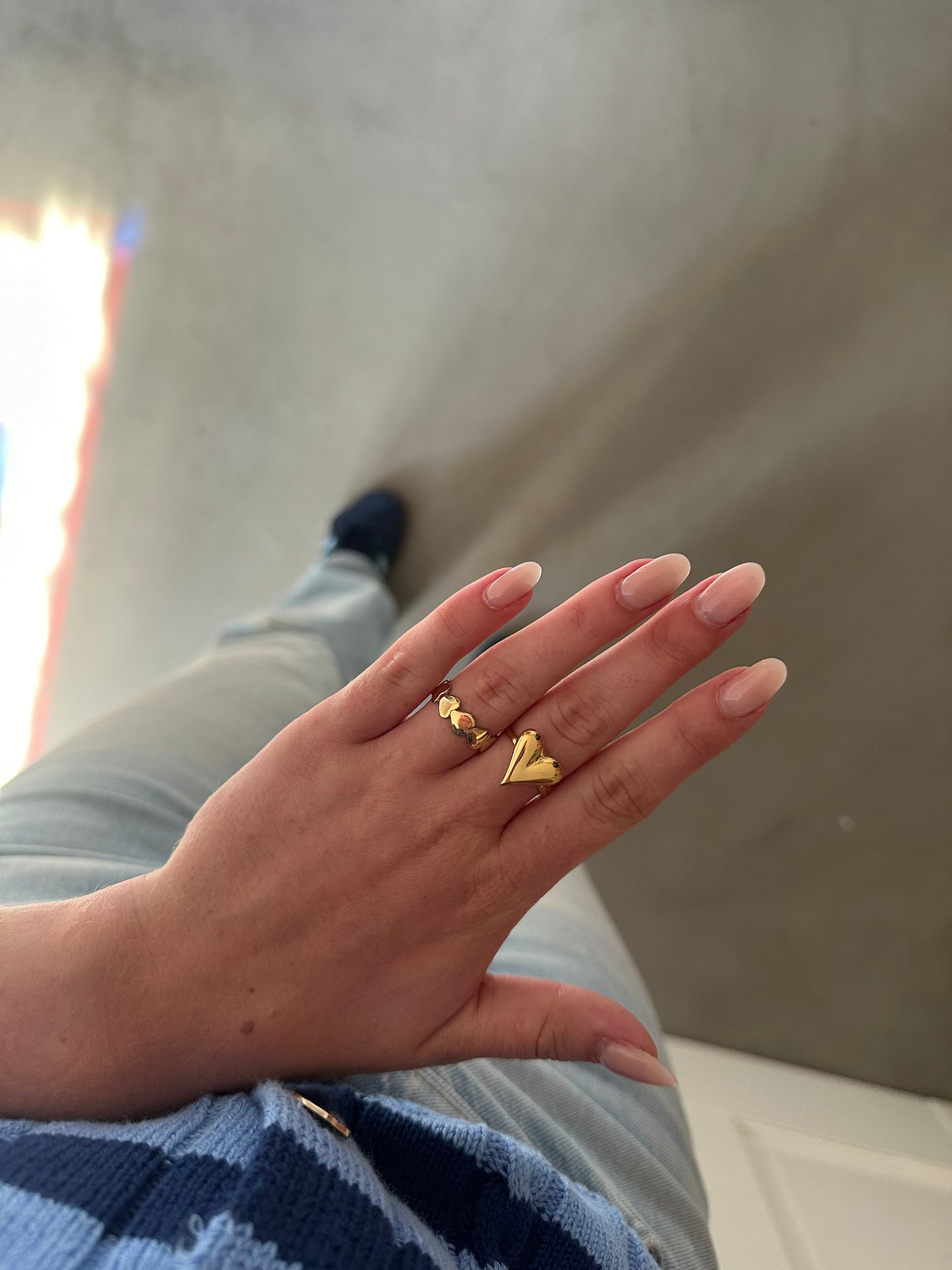 Ring classy heart