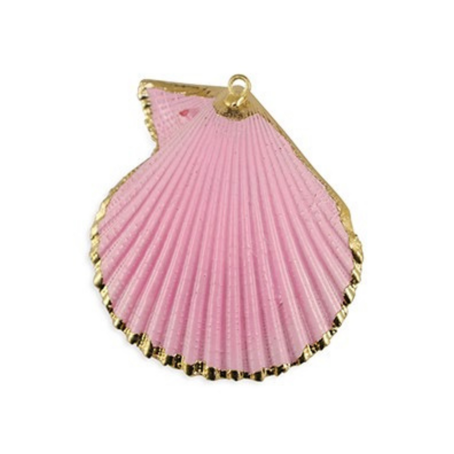Bedel schelp roze XL - 40 mm