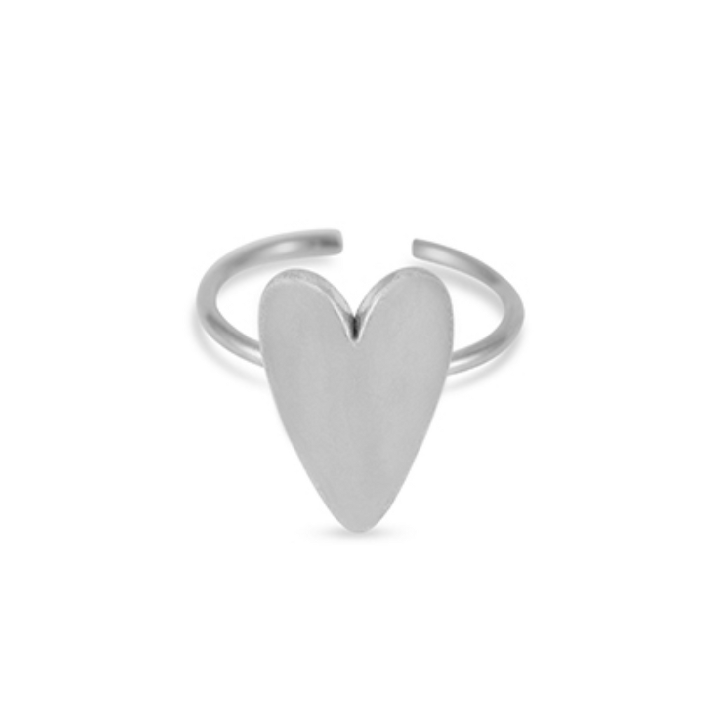 Ring Heart Silver