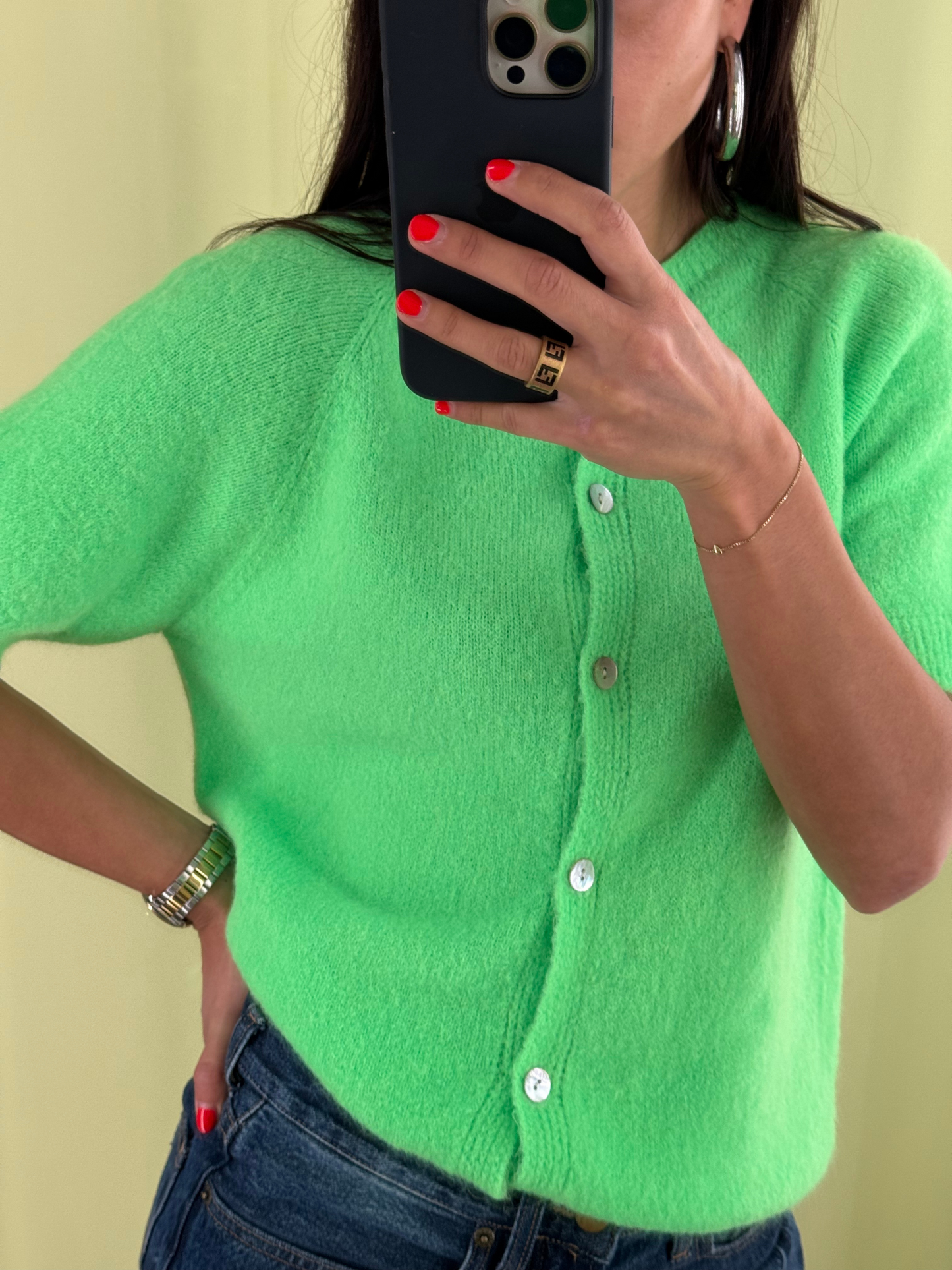 Fauve top groen