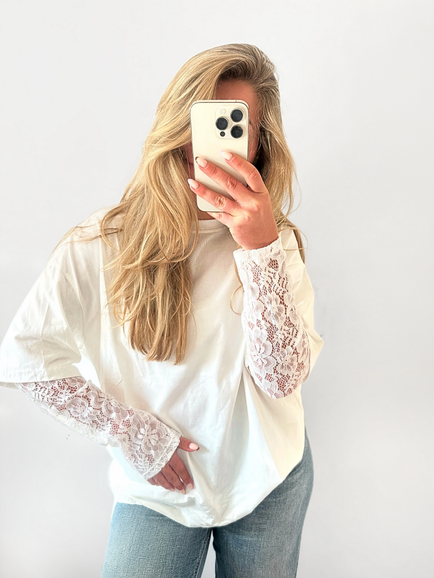Lulu t-shirt wit