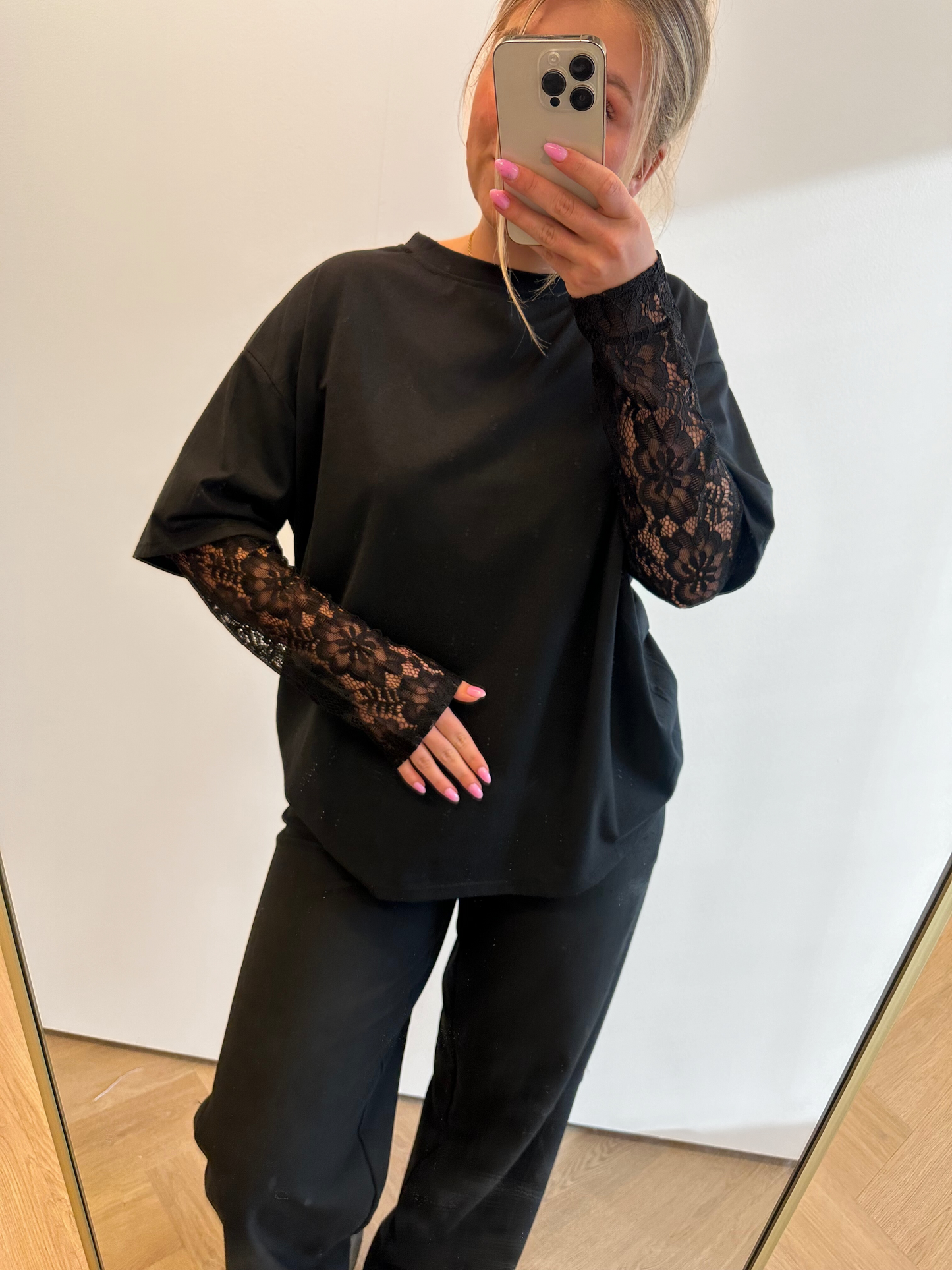 Lulu t-shirt zwart