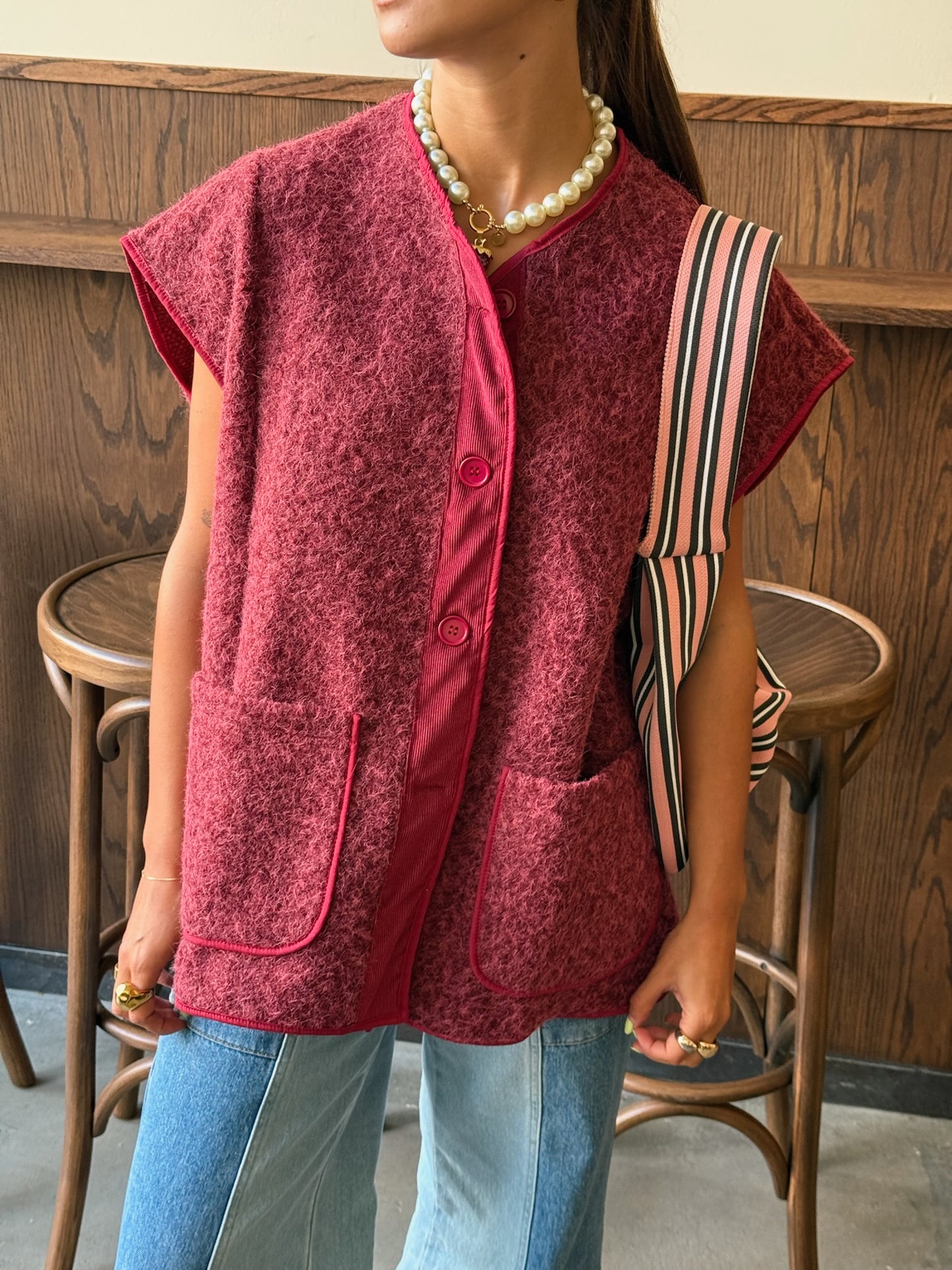 The cool girl gilet