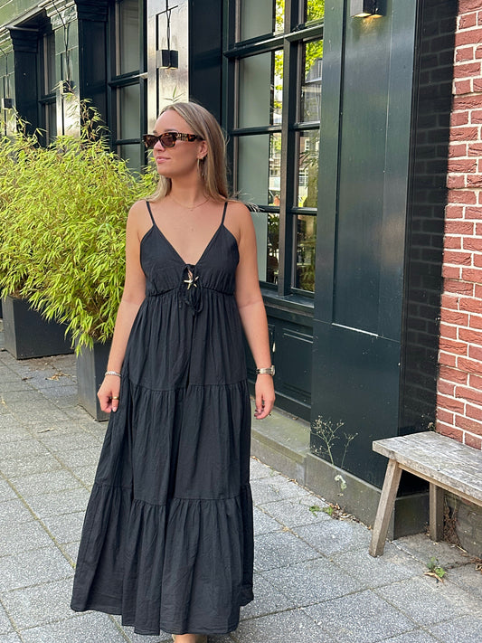 Sunset dress zwart