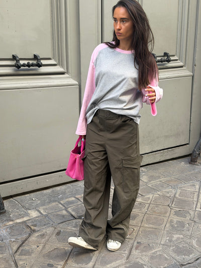 Cargo pants barrel green