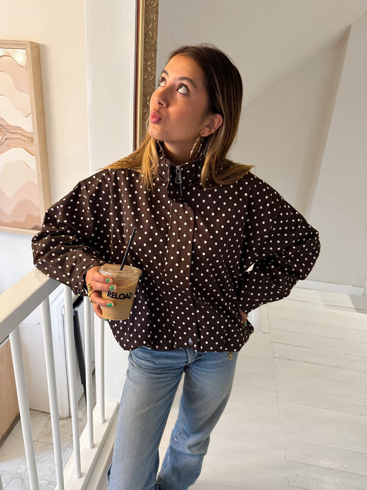 The polkadot bomber choco - pre order