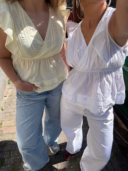 Bella blouse wit