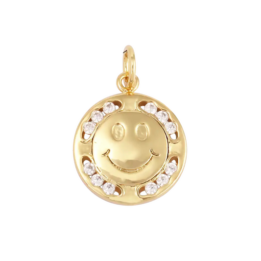Bedel smiley diamantjes