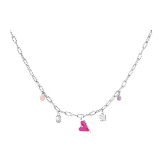 Bedelketting Maeve zilver