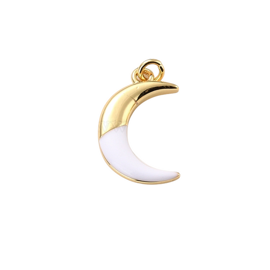 Bedel maantje wit goud