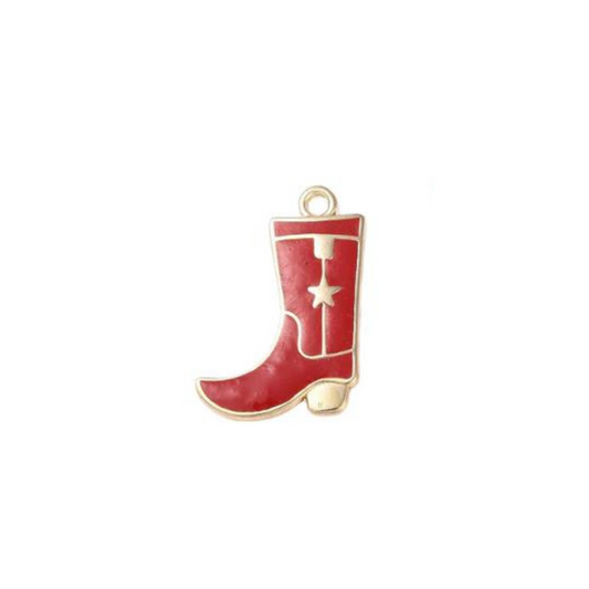 Bedel cowboy laars rood