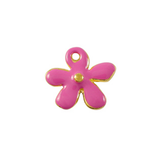 bedel bloemetje klein roze