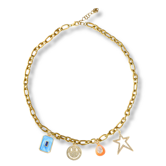 Funky colours necklace