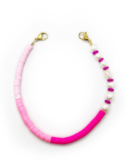 Flamingo pink telefoonkoord