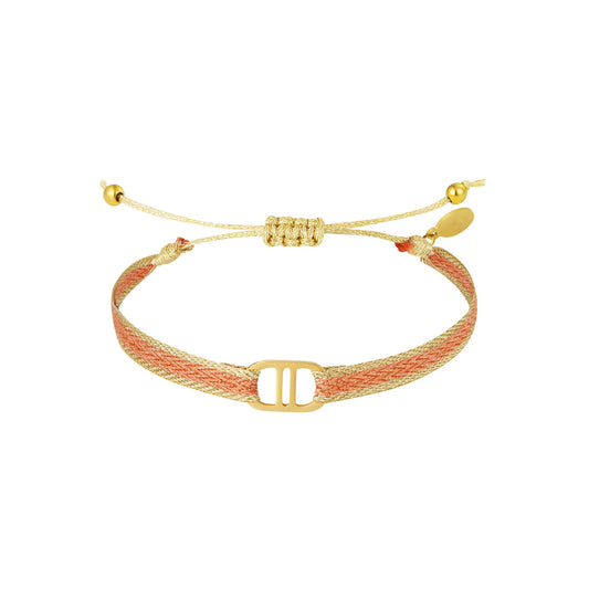 Stoffen armbandje fall in love